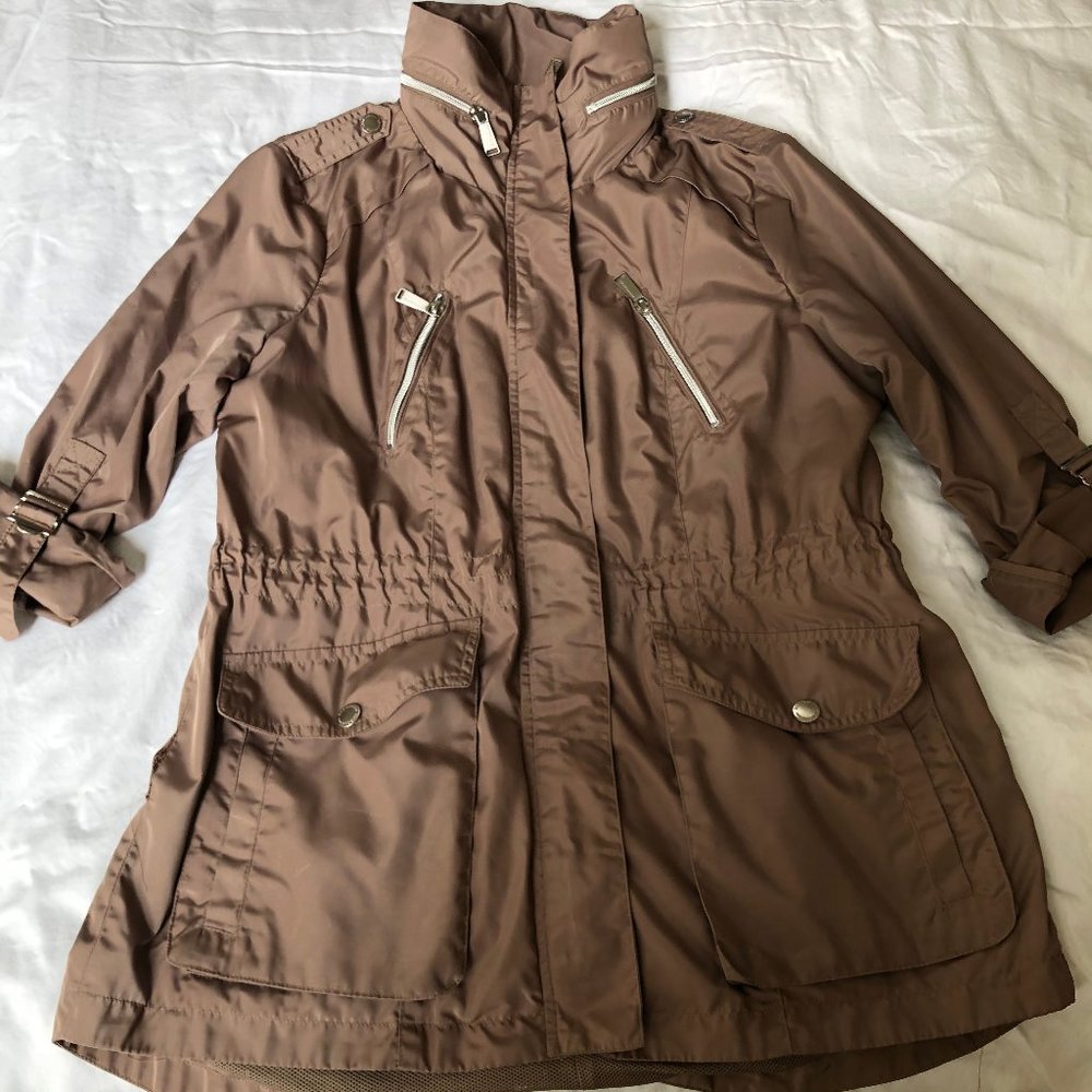 Bcbgeneration Utility Jacket Parka L - image 2